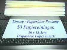 50 Einweg Filter Sterilgutbeh&auml;lter Autoklav Steri 25TC Disposable Paper Inserts