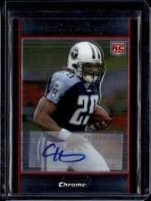 2007 Bowman Chrome #BC72 Chris Henry Rookie Autographs