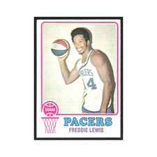 1973 Topps Freddie Lewis Pacers #212