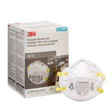 3M 8210 Particulate Respirator, N95, NIOSH APPROVED, Pack of 20 (EXP 01/2029)