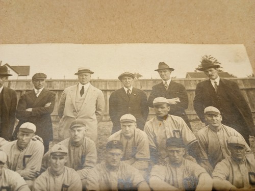 1900's Otsegos Waters Michigan Baseball Team - Antique RPPC Real Photo Postcard - Picture 5 of 10