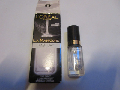 L'Oreal Paris La Manicure Fast Dry Top Coat Instant Finish 5ml NEU