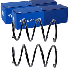 2X SACHS FAHRWERKSFEDERN VORNE PASSEND FÜR TOYOTA COROLLA LINKS+RECHTS