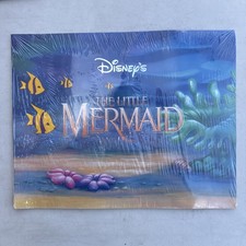 Little Mermaid Exclusive Lithograph Portfolio Disney Store 11” X 14” Set - B3.12