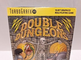 Double Dungeons NEC Turbografx 16 Vintage 1990 Game New Sealed Read See Pics