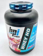 New BPI Sports Whey Protein Powder HD Strawberry Cake