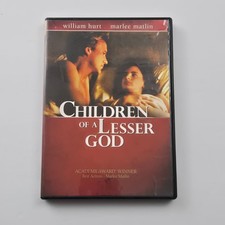 Children of A Lesser God DVD 1986 2006 WS William Hurt Marlee Matlin Laurie