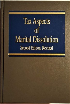 Tax aspects of marital dissolution