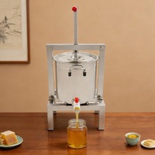 2.6 Gallon Manual Fruit Wine Cider Press for Apples and Grapes Juicing