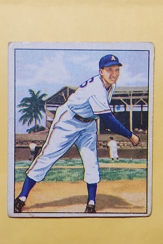 Dick Fowler #214 1950 Bowman card