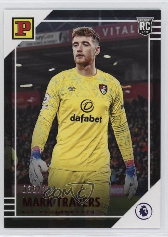 2022 Chronicles Base Premier League Panini Red /199 Mark Travers Rookie RC 0su2