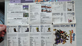 Virtua Fighter 1 - Sega Saturn - Complete in Box - Manual Ripped