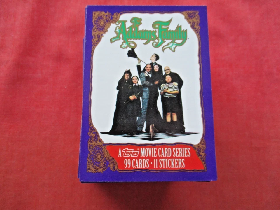 1991 The Addams Family     Topps Trading Card Set 99 Cards/11 Stickers - Image 2 of 4