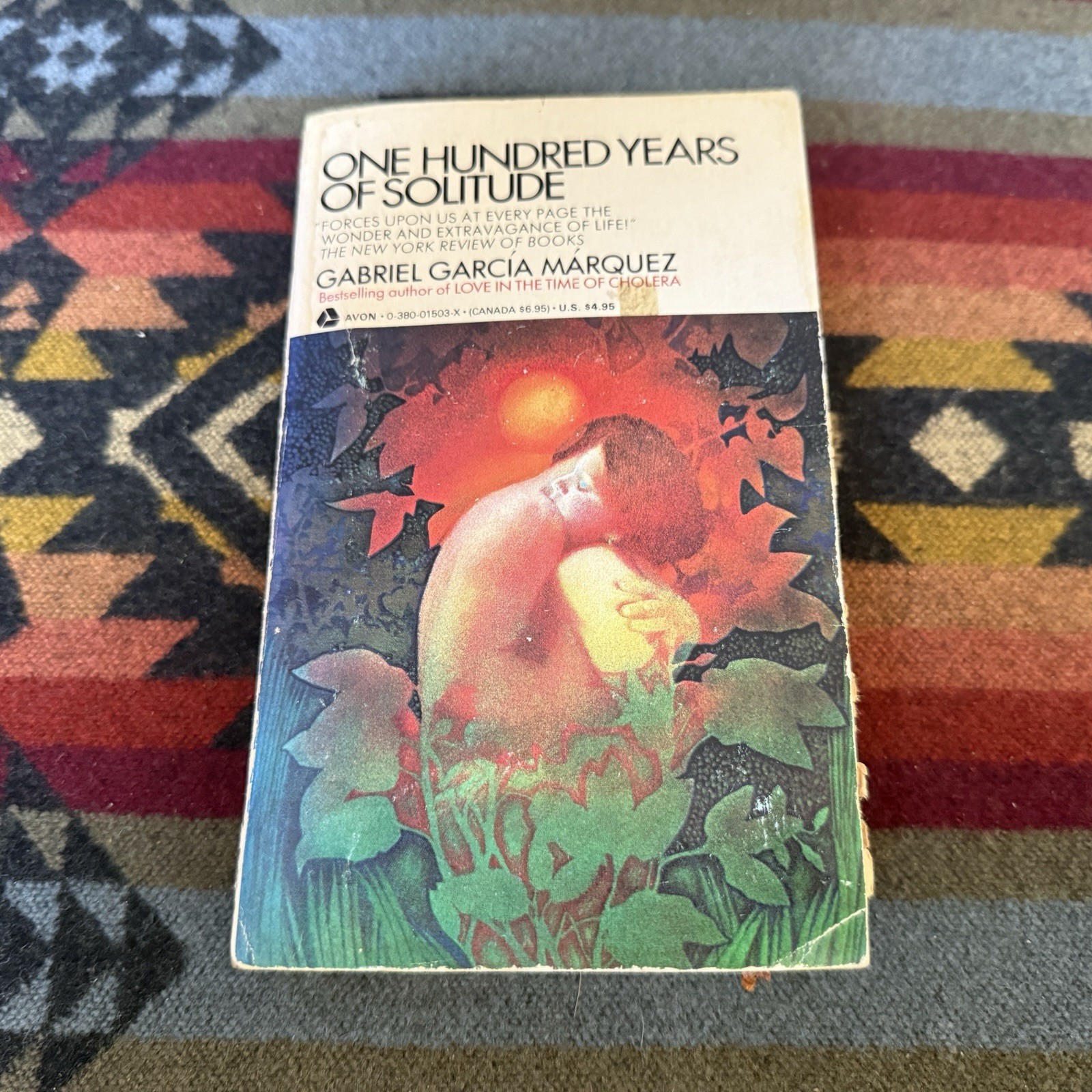 One Hundred Years of Solitude Gabriel Garcia Marquez Vintage Paperback 1971 PB