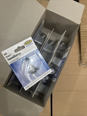 Brandneu Box mit 10 Ring Halogen Scheinwerfer Birnen. 12v 55w H7 Px26d.