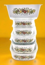 Lot Of 11 Corning Ware Spice Of Life Casserole Dishes