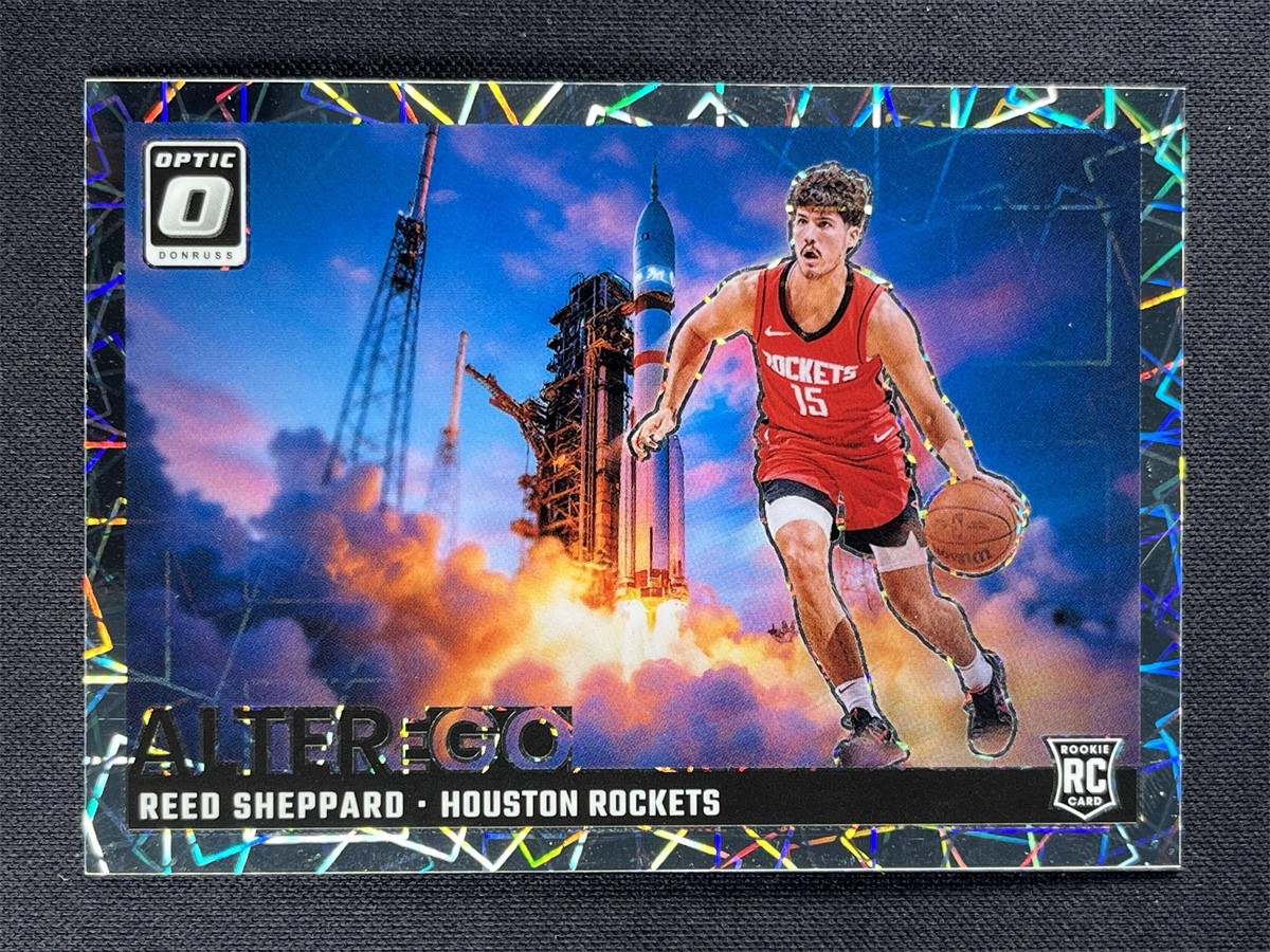 2024-25 Panini Donruss Optic Reed Sheppard #10 Velocity Alter Ego RC Case Hit