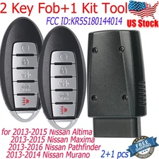 Simple Key Fob Smart Remote Tool for 2013-15 Nissan Altima Maxima Pathfinder 1/2