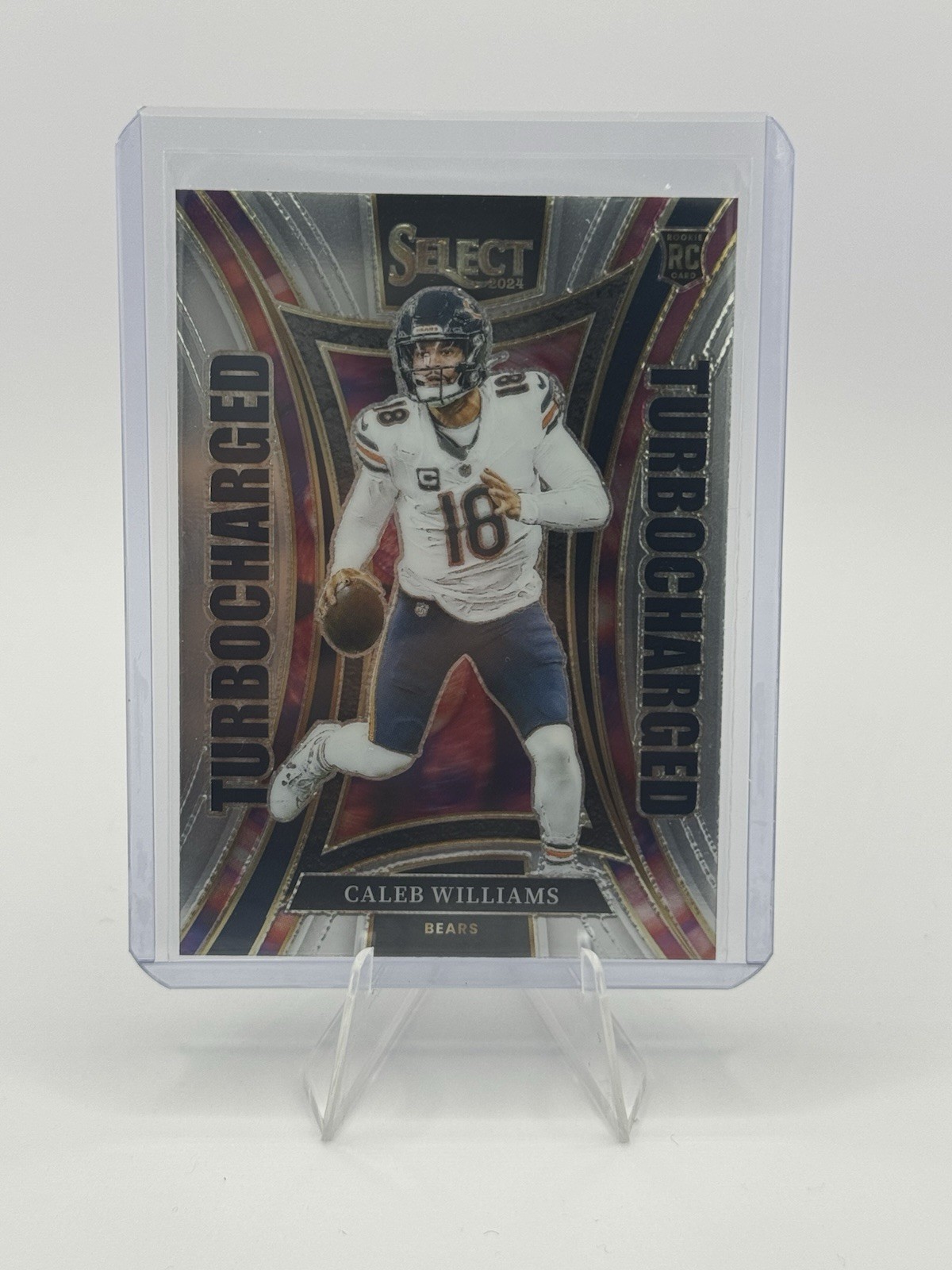 2024 Panini Select - Turbocharged Caleb Williams #11 (RC)