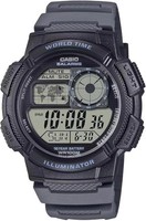 Casio Digitaluhr AE-1000W-8AVEF Sport Weltzeit 10 Atm Herren