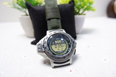 Rare 90s Casio CPW-210 Digital Compass Watch Mod.1030 JDM Vintage Working