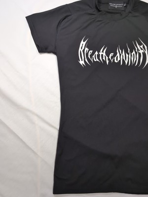 Breathe Divinity Mens Compression Shirt Size XL Black Dark Gothic