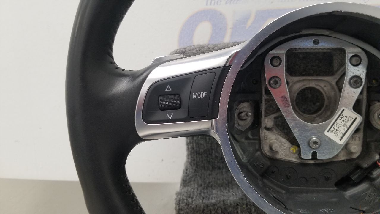 11 AUDI R8 STEERING WHEEL WITH CONTROLS BLACK LEATHER