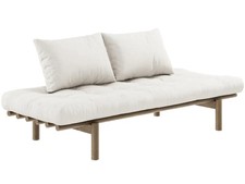 Karup Design Futonsofa Schlafsofa Daybed Sofa Kiefer weiß 701 natur SIEHE TEXT
