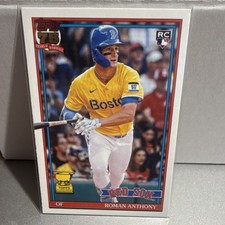 Topps 2026 Series 1 1991 Insert Roman Anthony Red Sox Rookie #T91-71