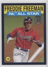 2021 Topps 1986 Topps All-Star Baseball Blue Freddie Freeman #86AS44 6z2