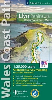 Llyn Peninsula Coast Path Map (WCP) (Taschenbuch) OS Map Books: Wales Coast Path