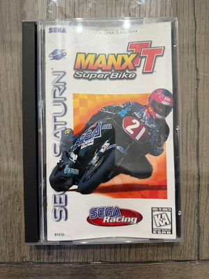 Manx TT SuperBike (Sega Saturn, 1997) Complete CIB Excellent