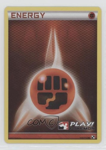 Fighting Energy (Play! Pokemon Black and White) #110 1997