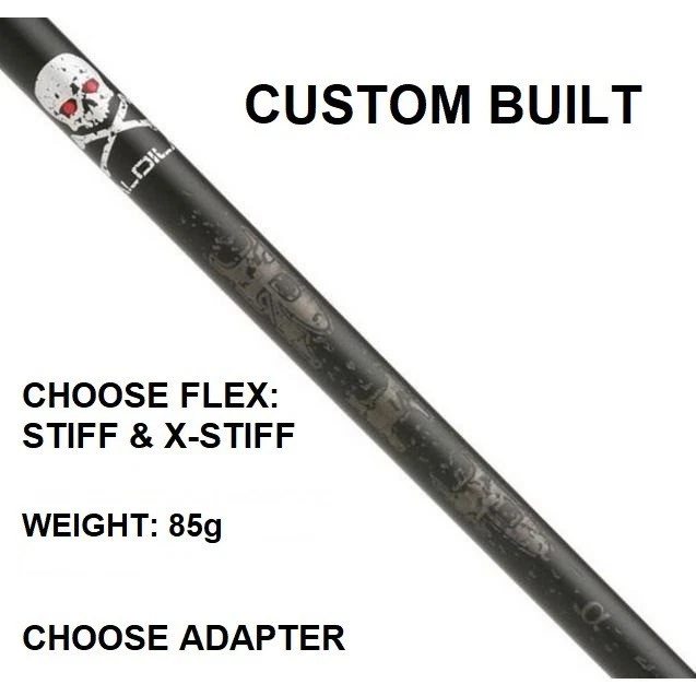 Aldila RIP ALPHA 85g Albero Ibrido – Flessibile RIGIDO/X-FLEX | Adattatore Per TaylorMade E Callaway