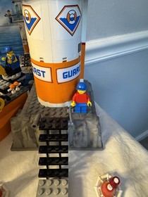 LEGO City: Coast Guard Patrol Boat & Tower (7739) - 95% COMPLETE, NO BOX