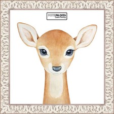 Square Refined White Picture Frame - UV Acrylic, Backing, Hanging Hardware