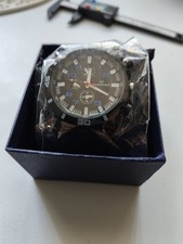 GT Watch Grand Touring Silicone Strap Sport New Battery Japanese Movement