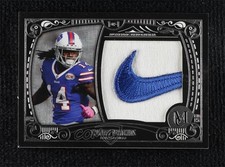 2015 Topps Museum Collection Jumbo Relics Swoosh Logo 1/1 Sammy Watkins 1q7k
