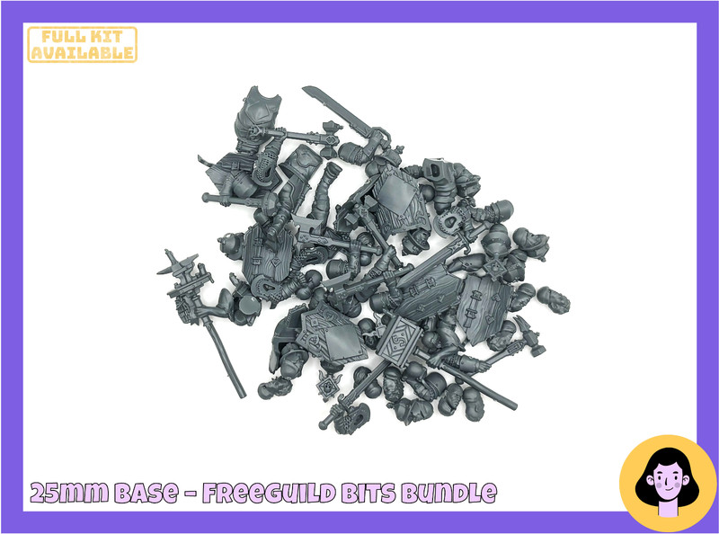 Freeguild Steelhelms FREEGUILD BITS BUNDLE Cities of Sigmar Warhammer
