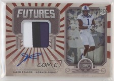 2020 Panini Legacy Futures Ruby 15/100 Jalen Reagor #FP-JR Patch Auto 0g4