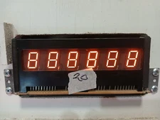 Stern 6 Digit Numeric Pinball Display Working 👀SEE VIDEO & DESCRIPTION👀