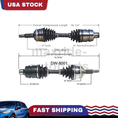 Front Passenger Driver Side CV Axle Joint Fits Daewoo Lanos 1.5L 1.6L