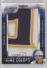 2013-14 Panini Prime Prime Colors Numbers 8/12 Gabriel Bourque #PC-GB 0rc7