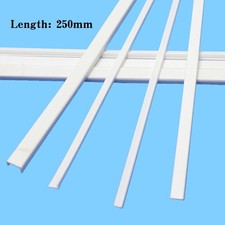 250mm ABS Styrene Plastic U Profile Channel Strip Rod Bar DIY Craft Model Making