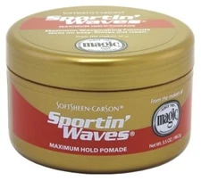 Soft Sheen Sportin Waves Maximum Hold Pomade 3.5 Oz. by Soft Sheen ,,