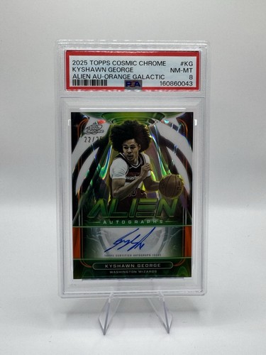 2025 Topps Cosmic Chrome Kyshawn George Base (RAW)