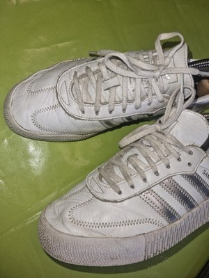 Adidas Samba Herrenschuhe Sneakers Weiß Gr.42 UK 8