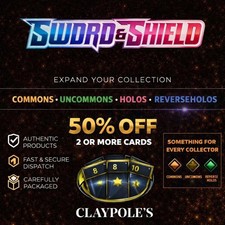 Pokemon  Sword & Shield, COMMONS, UNCOMMONS, HOLOS AND REVERSE HOLOS