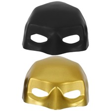 2 Pcs Cat Bat Mask Hat Masquerade Cosplay Halloween Costume Accessory