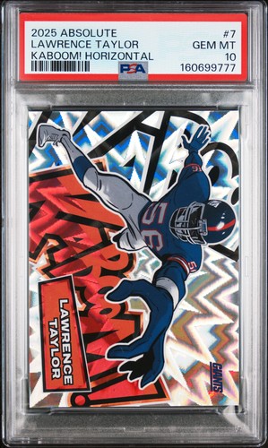 2025 Panini Absolute Lawrence Taylor Base (PSA 10)